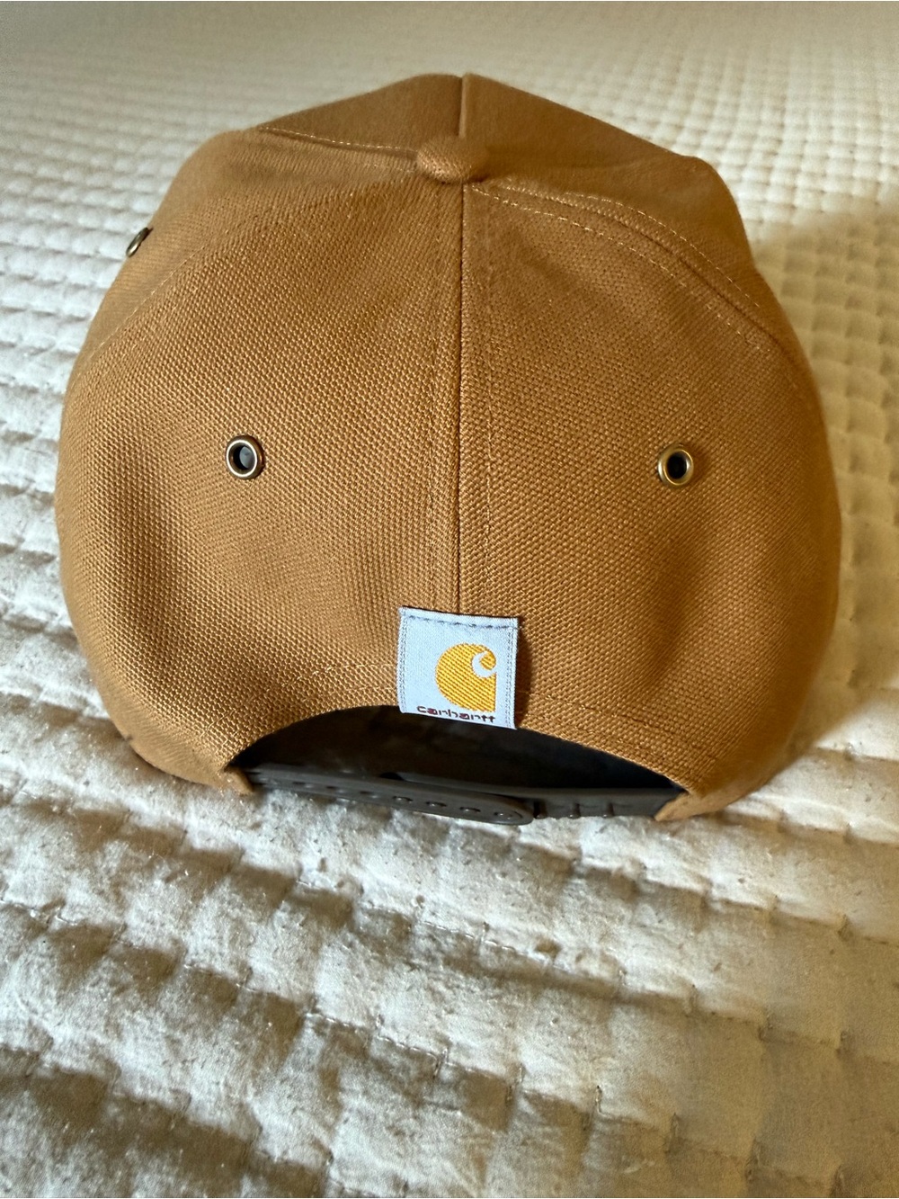 '47 Carhartt Los Angeles LA Logo Trucker Hat - Brown with White Logo - Picture 3 of 6